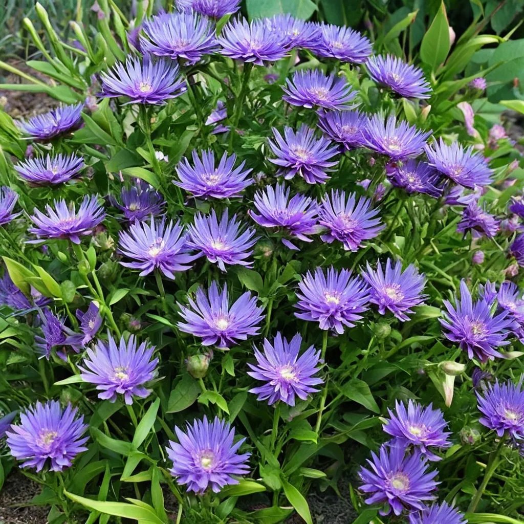 Stokesia laevis 'Peachies Pick'
