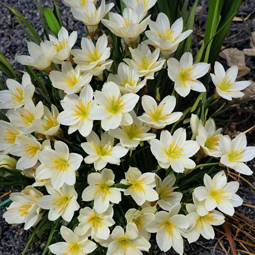 Zephyranthes x hybrida 'Aquarius'