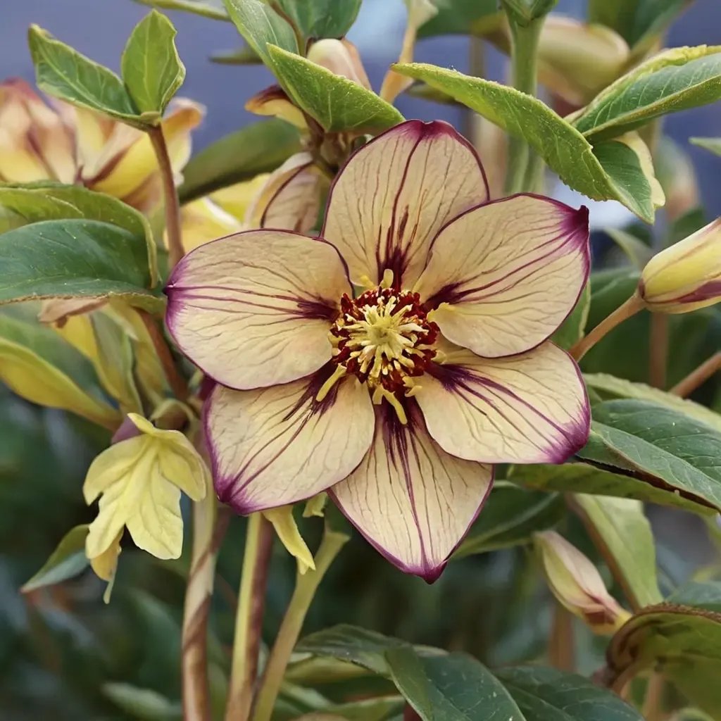 Helleborus orientalis 'Tropical sunset'
