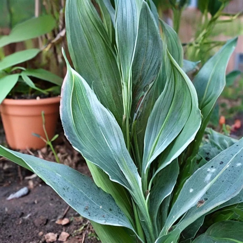 Aspidistra elatior 'Fuji-No-Mine'