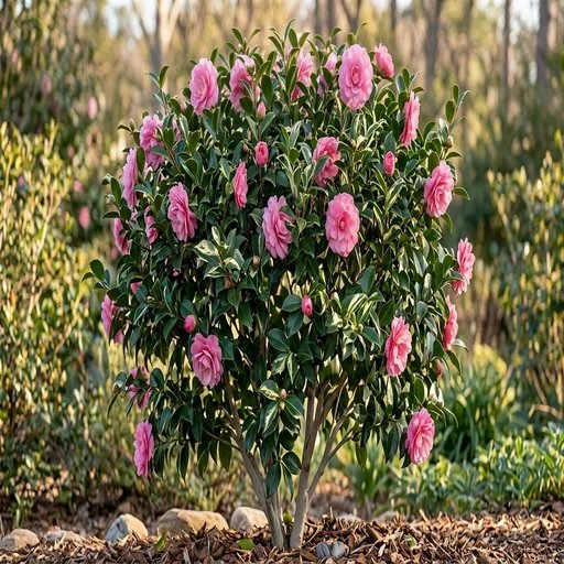 Camellia sasanqua 'Our Linda'