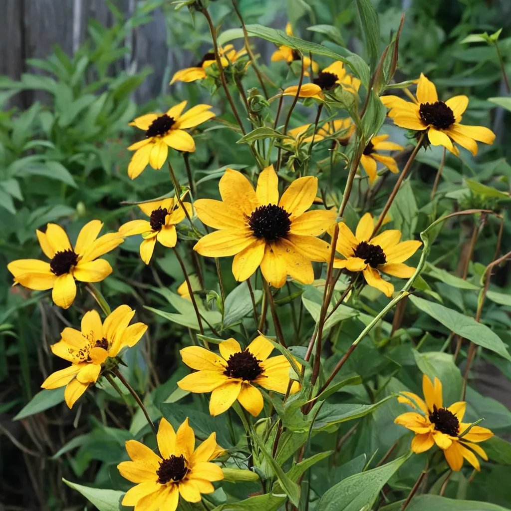 Rudbeckia triloba 'Blackjack Gold'