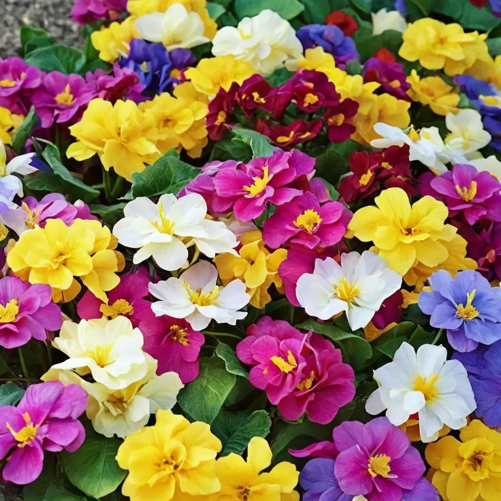 Primula vulgaris 'Mixed Hardy'