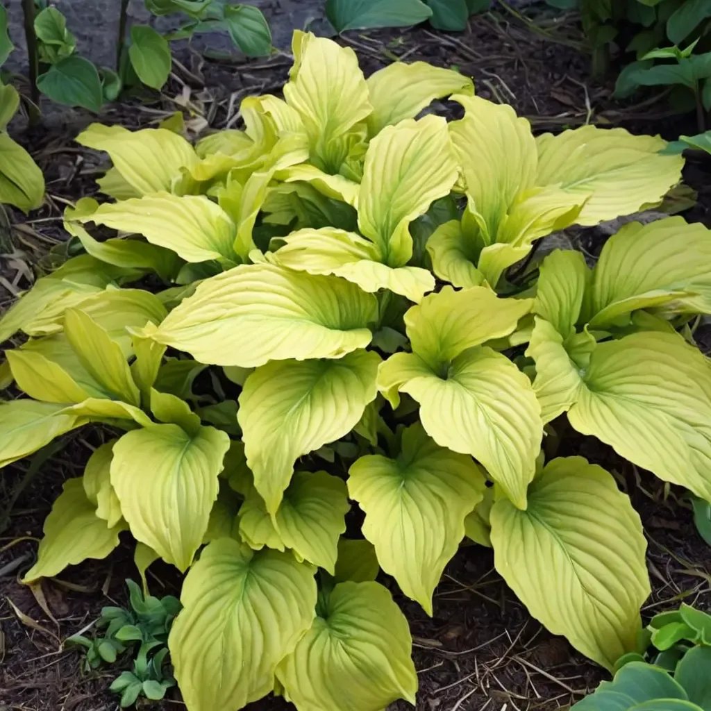 Hosta plantaginea 'Dancing Queen'