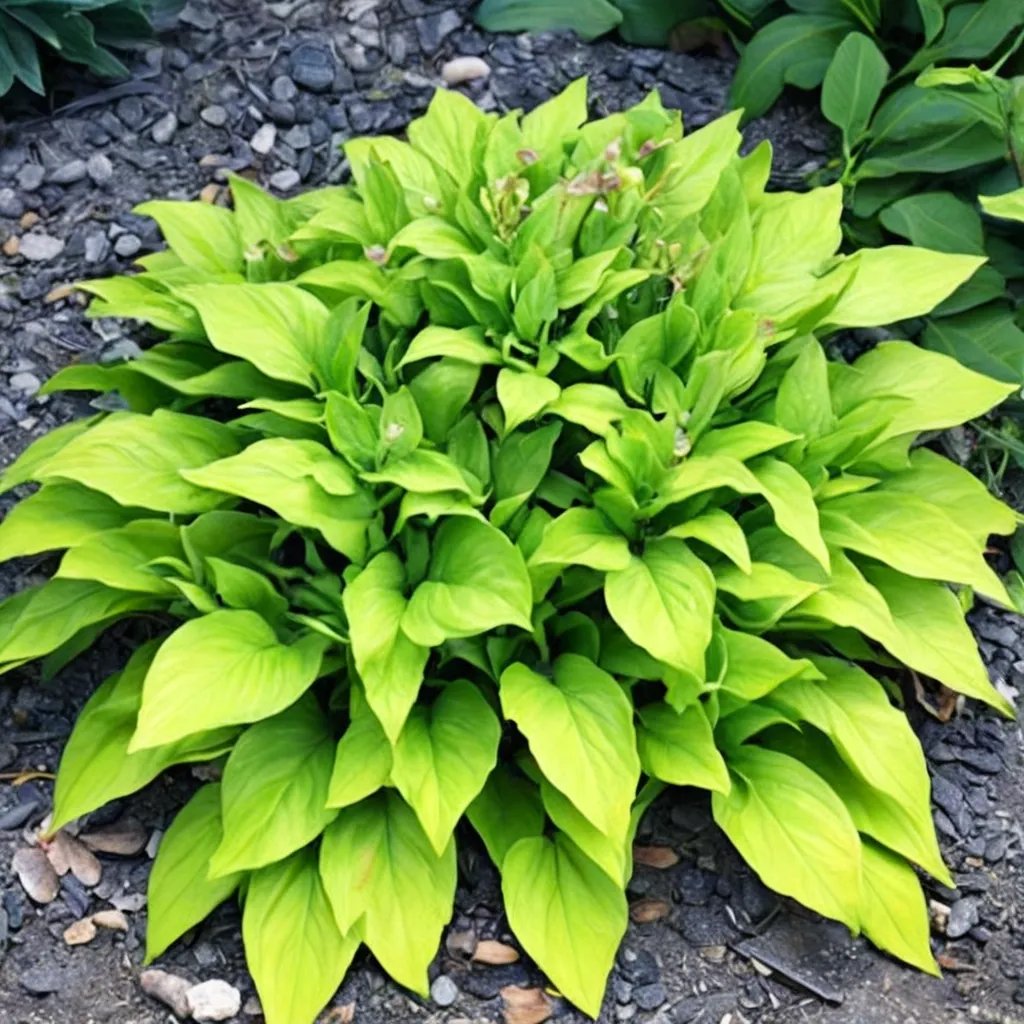 Hosta x hybrida 'Lemon Lime'