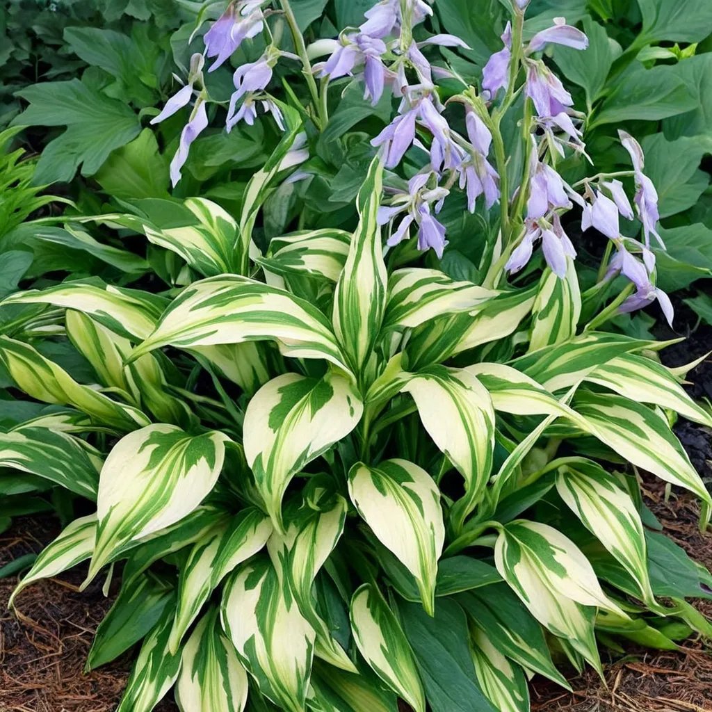 Hosta x hybrida 'Christmas Candy'