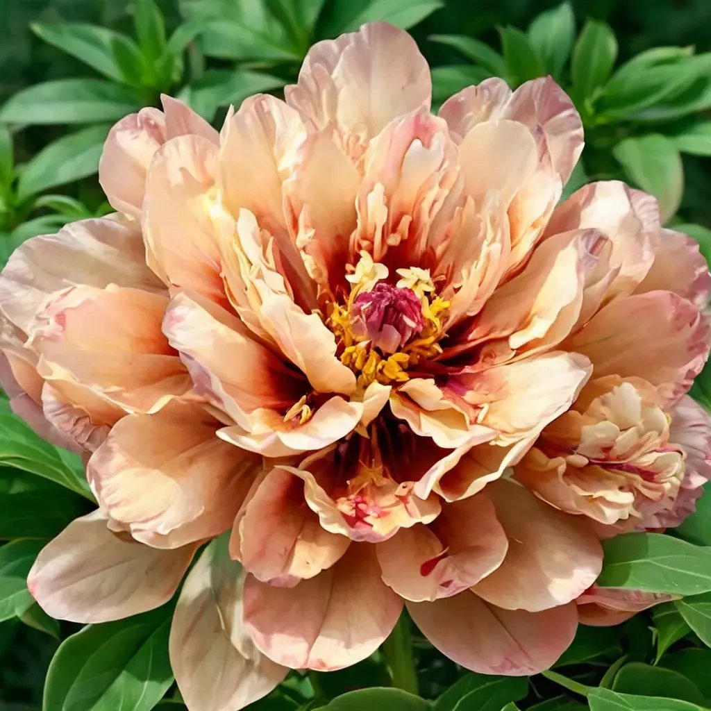 Paeonia x hybrida 'Candy Cane Itoh'