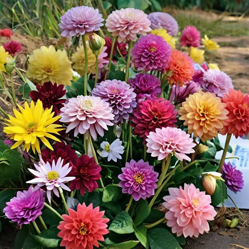 Dahlia variabilis 'Surprise'