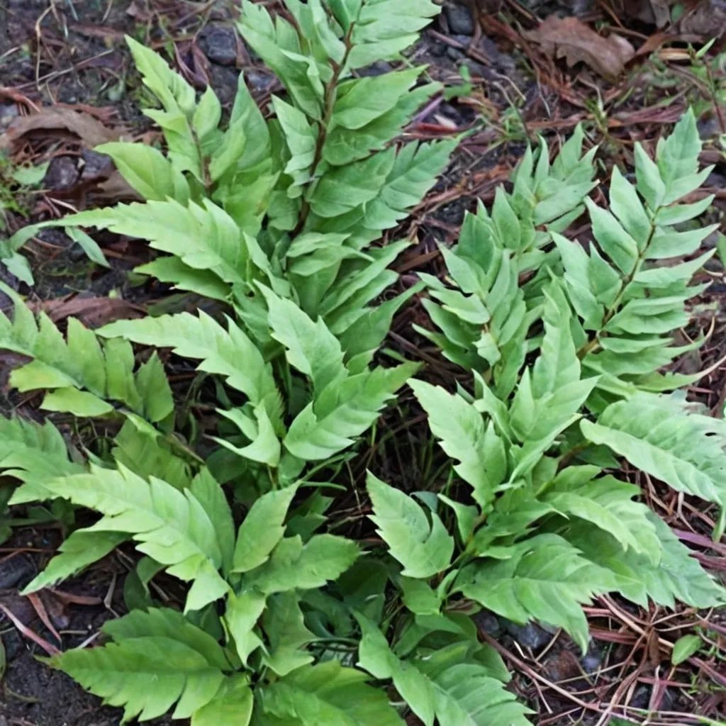 Cyrtomium fortunei var intermedium