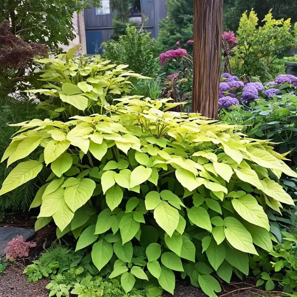 Aralia cordata 'Sun King'