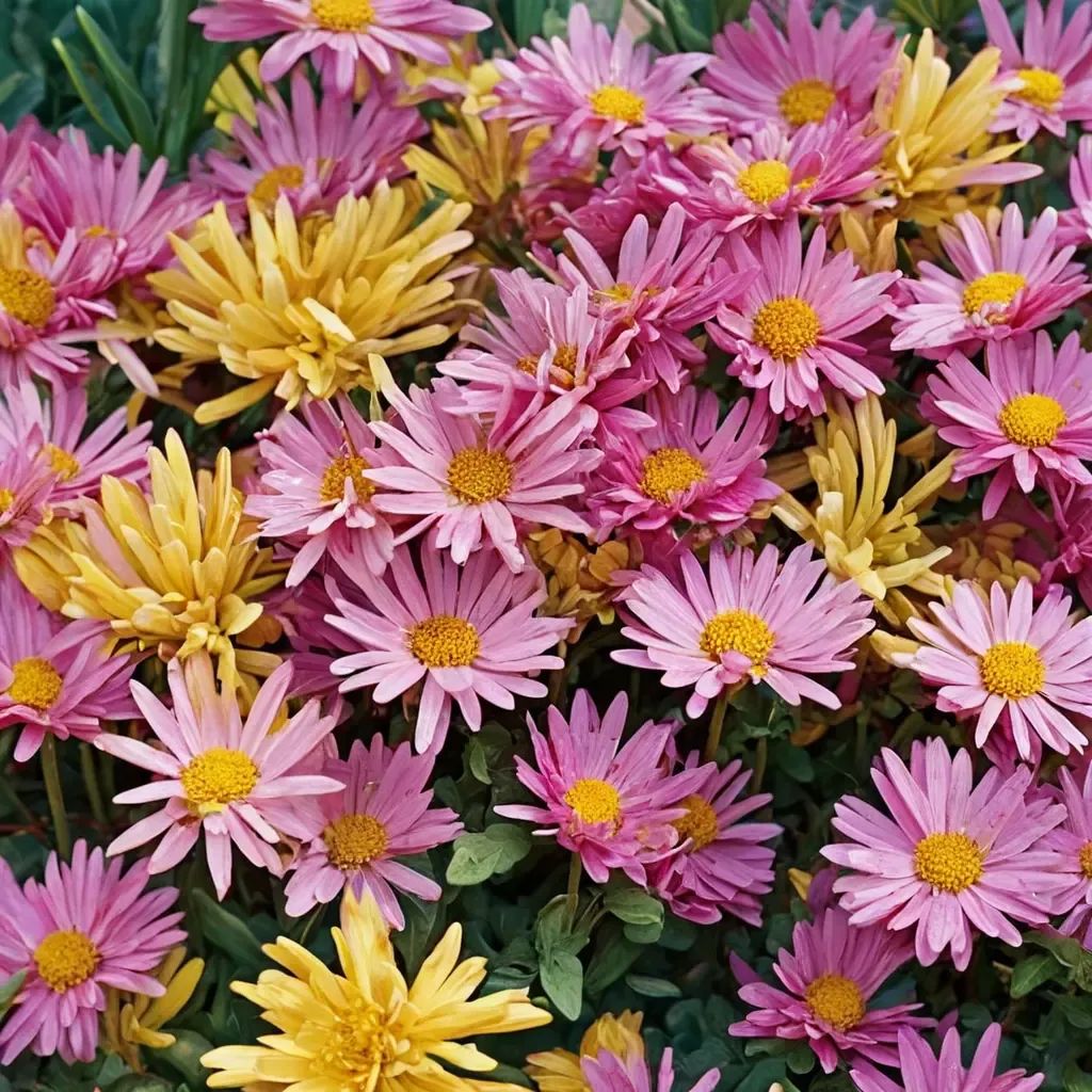 Chrysanthemum x morifolium 'Hardy Mammoth Mum Collection'