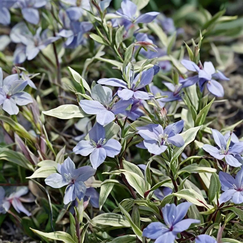 Phlox divaricata 'Montrose Tricolor'
