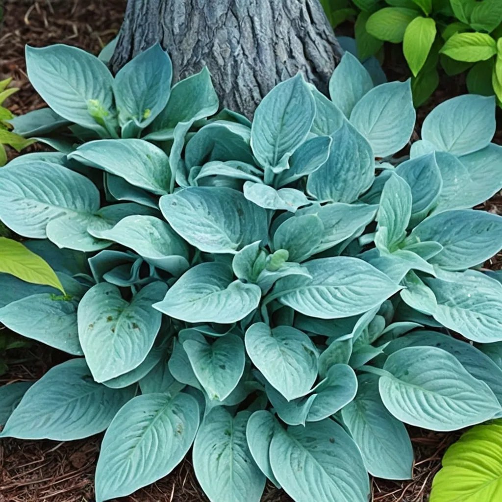 Hosta x hybrida 'Prairie Sky'