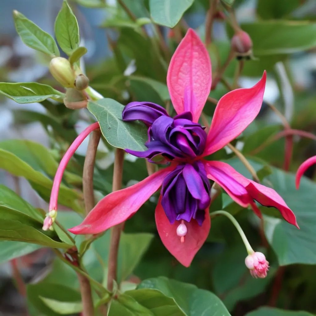 Fuchsia x hybrida 'Dollar Princess'