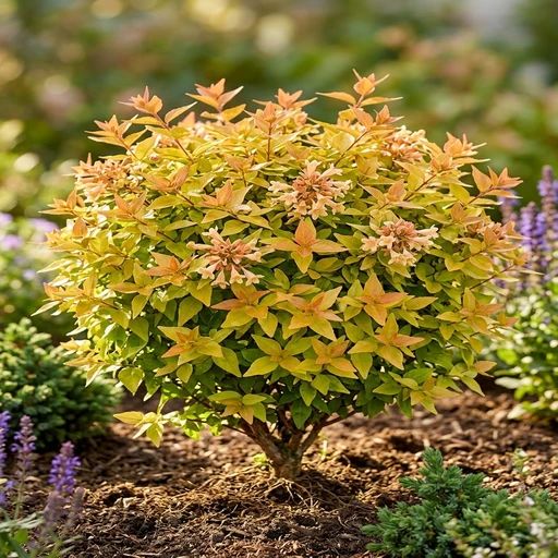 Abelia hybrid 'Peach Perfection'