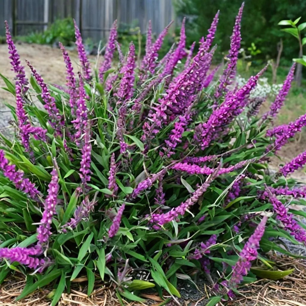 Salvia leucantha 'Santa Barbara'
