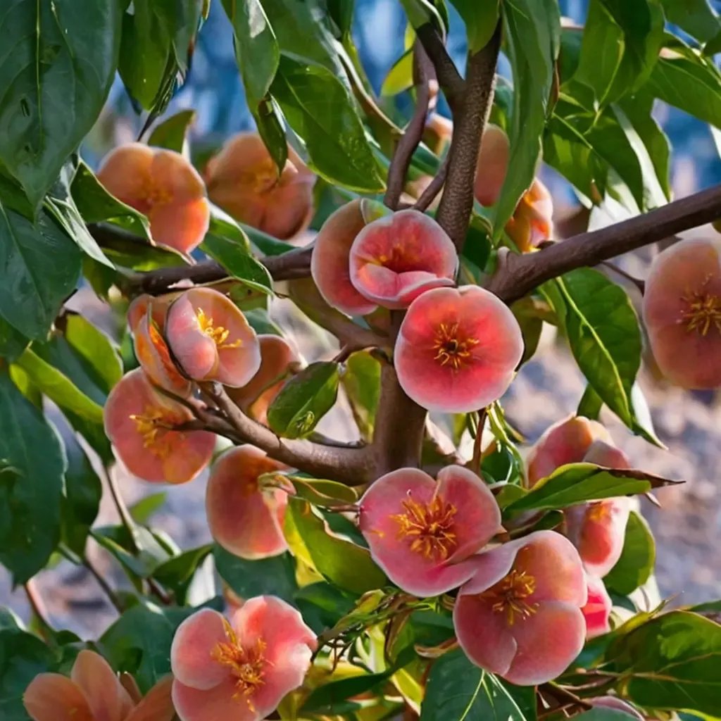 Prunus persica 'Peachy Keen'