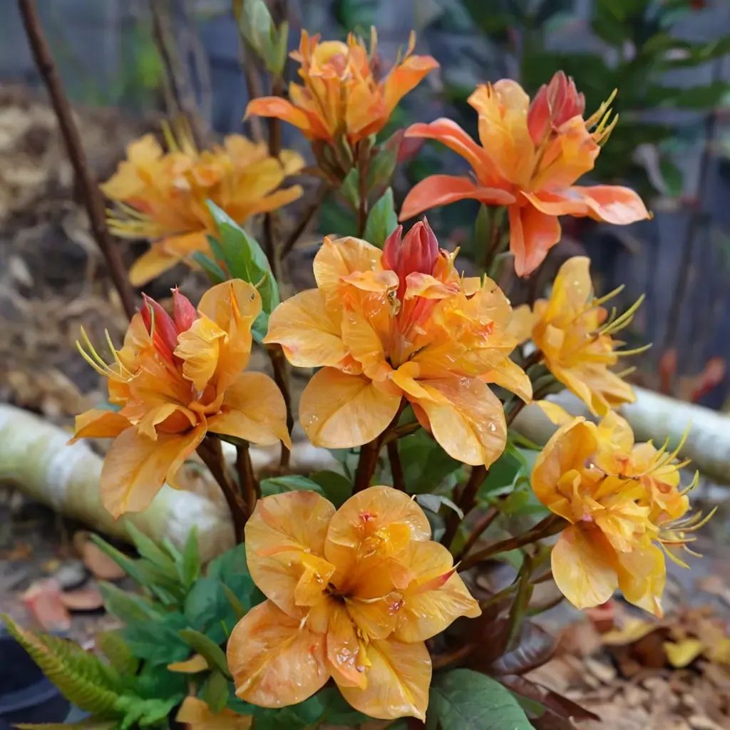 Rhododendron obtusum 'Klondyke'