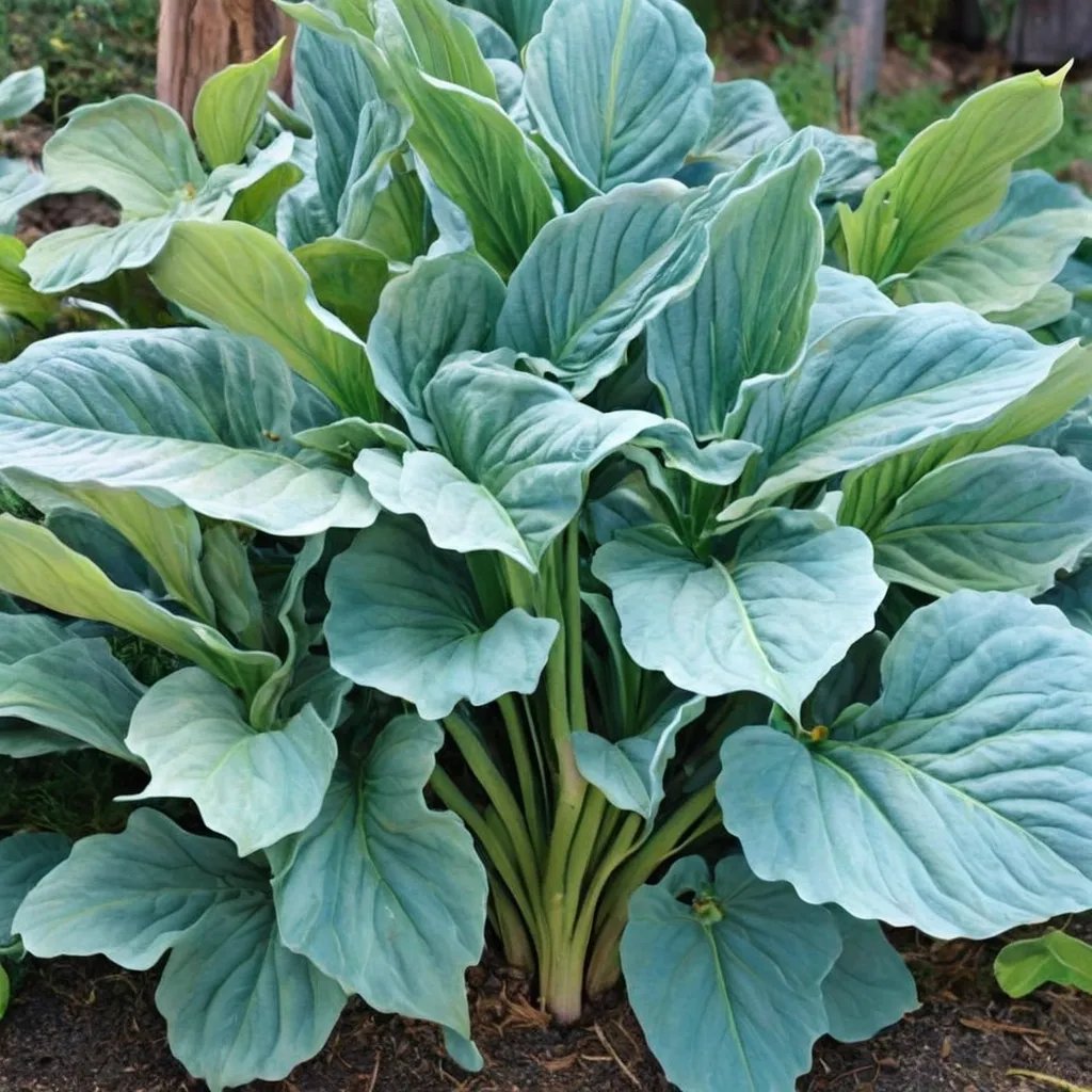 Hosta x hybrida 'Deep Waters'