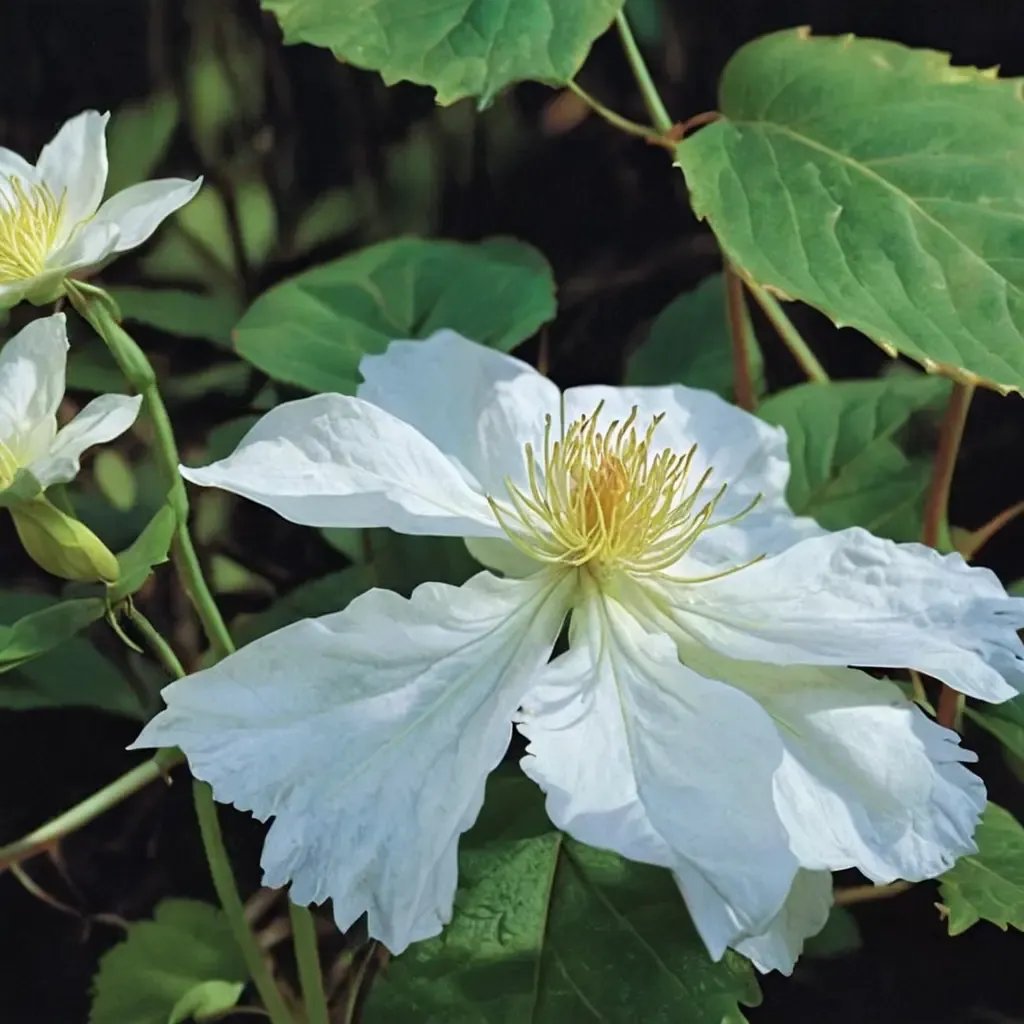 Clematis virginiana 'Candida'