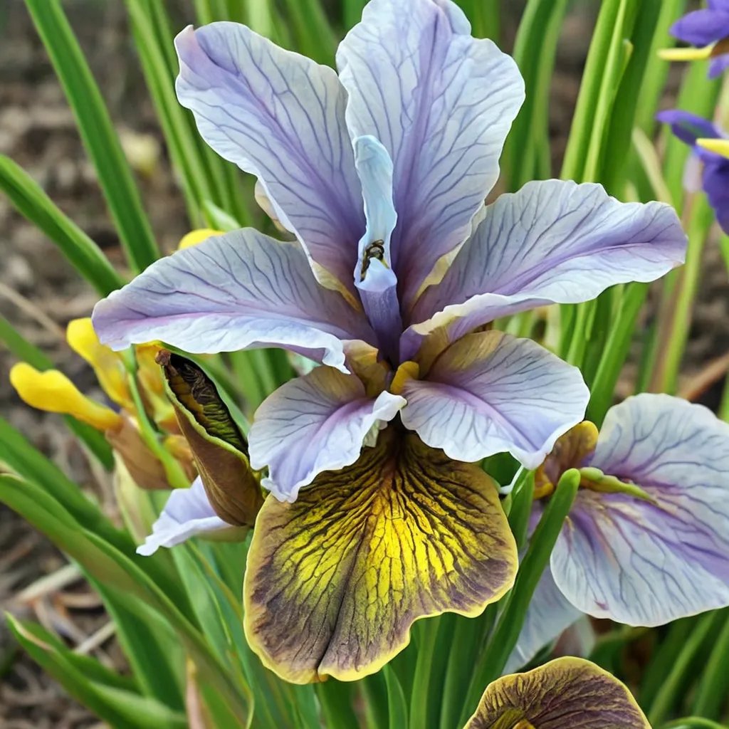 Iris sibirica 'Uncorked'