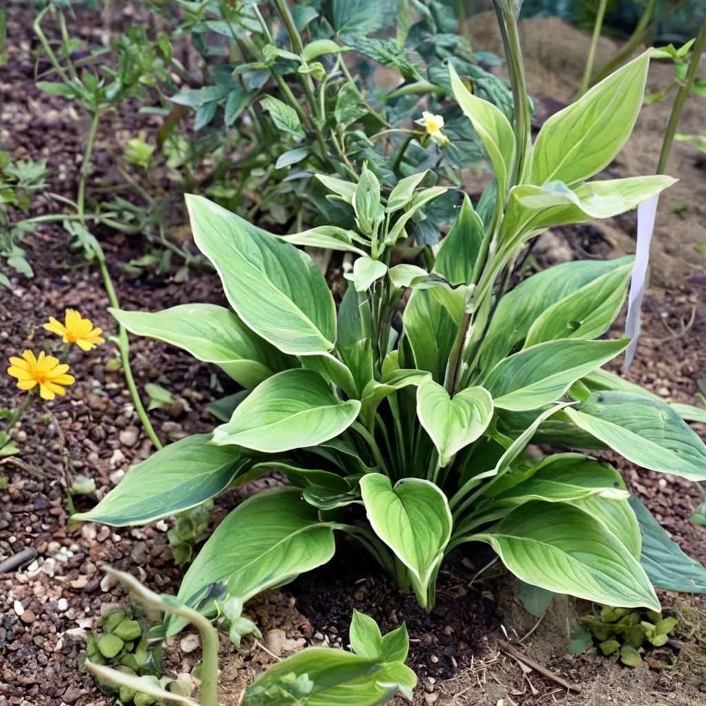 Hosta x hybrida 'Little Watermelon'