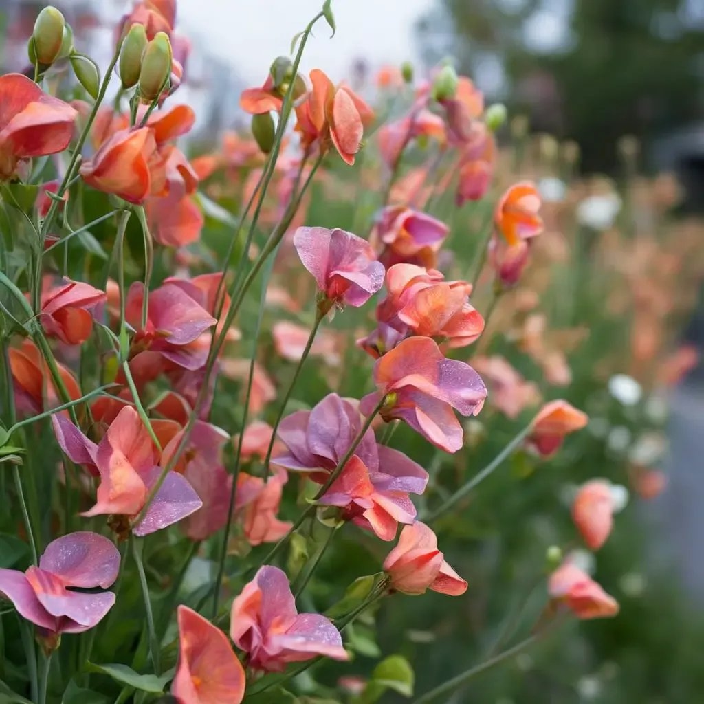 Lathyrus odoratus 'Blue Vein'