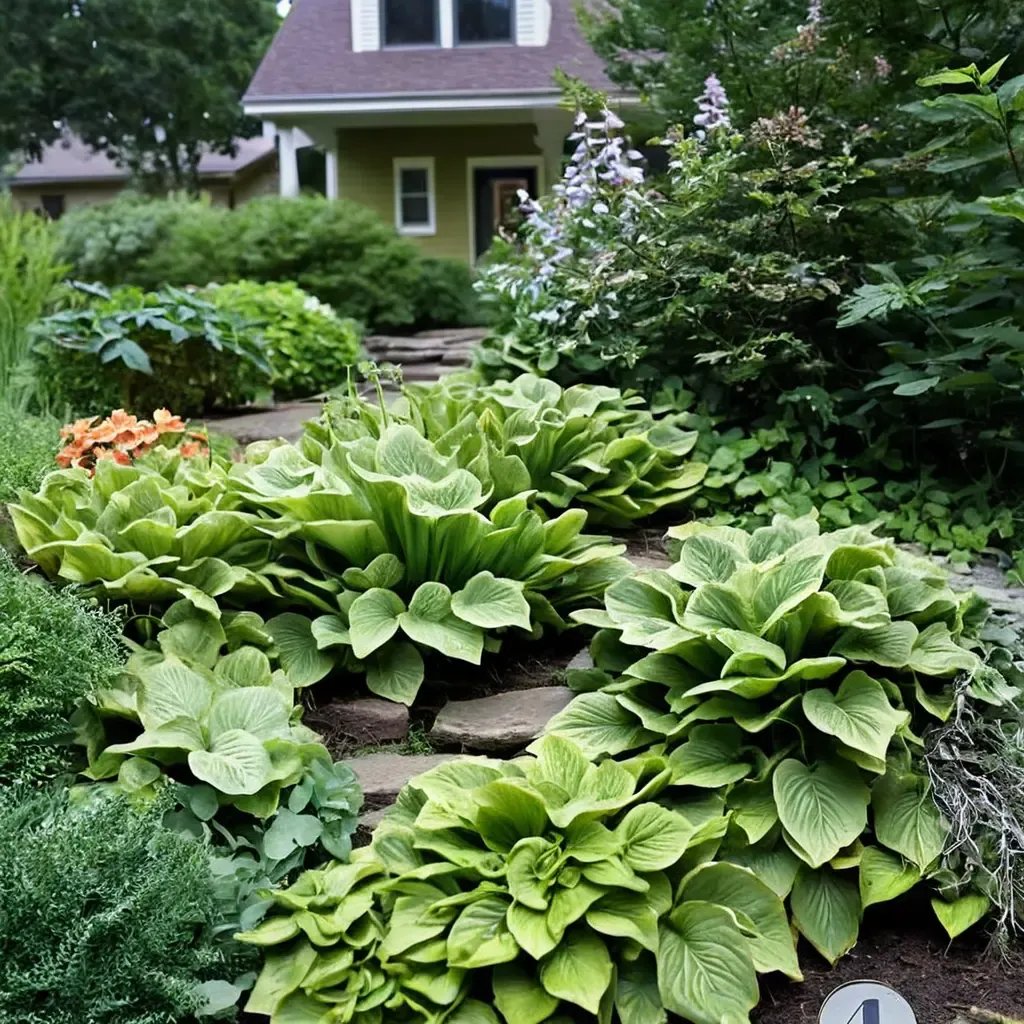 Hosta fortunei 'Shade Garden'