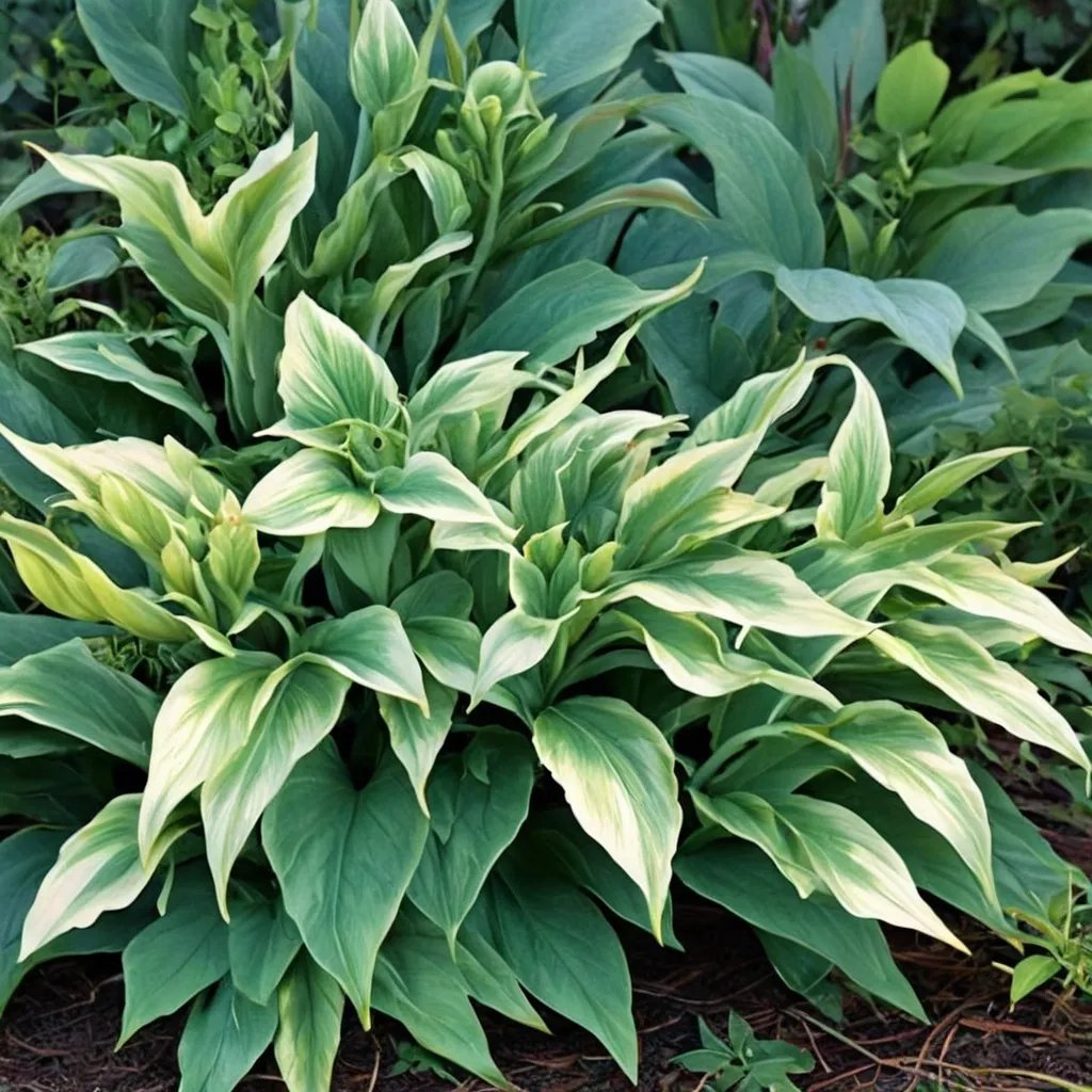 Hosta x hybrida 'Cavalcade'