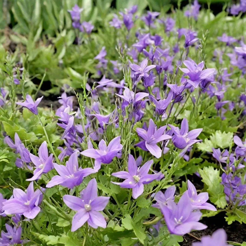 Campanula persicifolia 'Birch Hybrid'