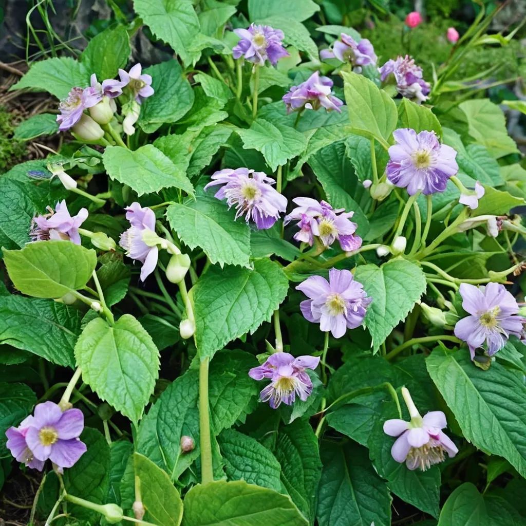 Deinanthe caerulea
