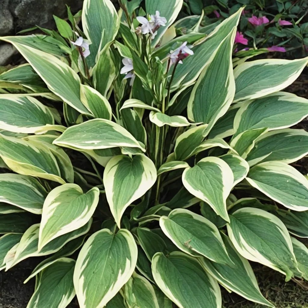 Hosta x hybrida 'Poker'