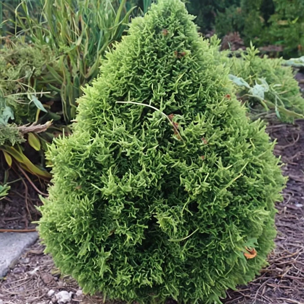 Thuja occidentalis 'Connecticut Dwarf'