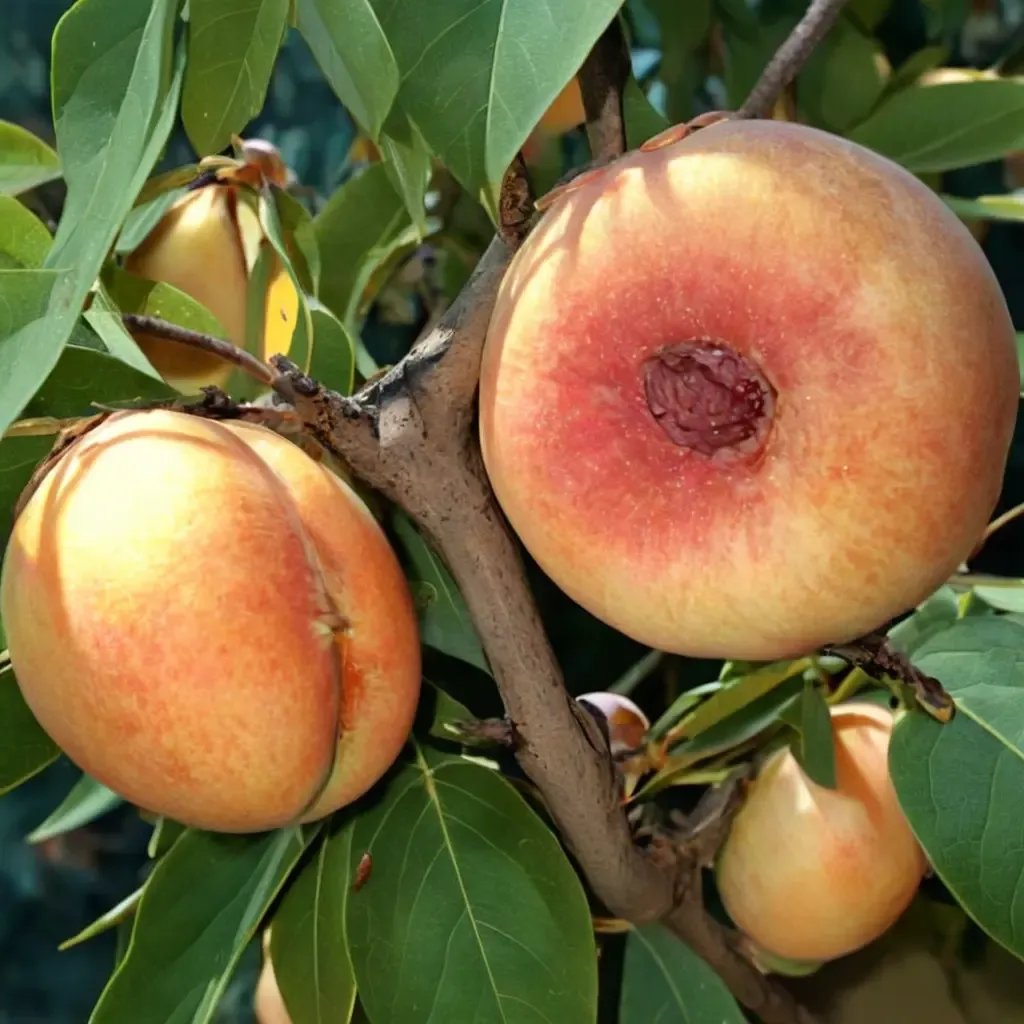 Prunus persica 'Santa Barbara'