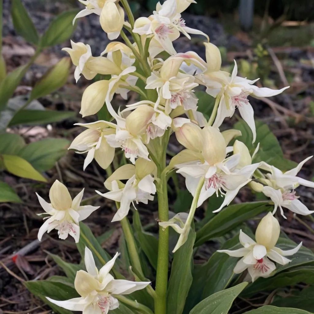 Calanthe x hybrida 'Kojima White'