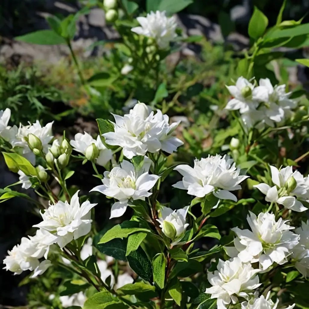 Philadelphus lewisii 'Goose Creek'