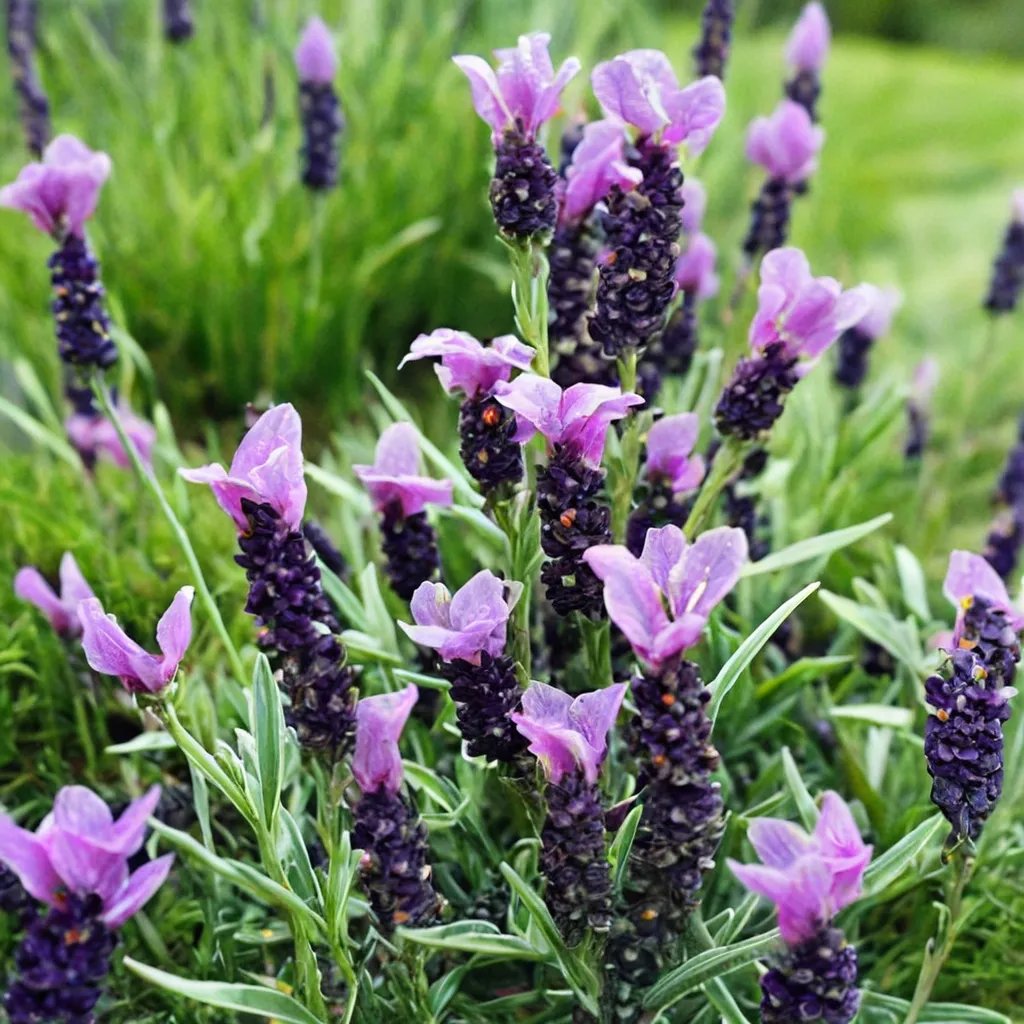 Lavandula stoechas 'Winter Bee'