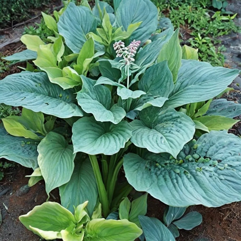 Hosta x hybrida '1st and Ten'
