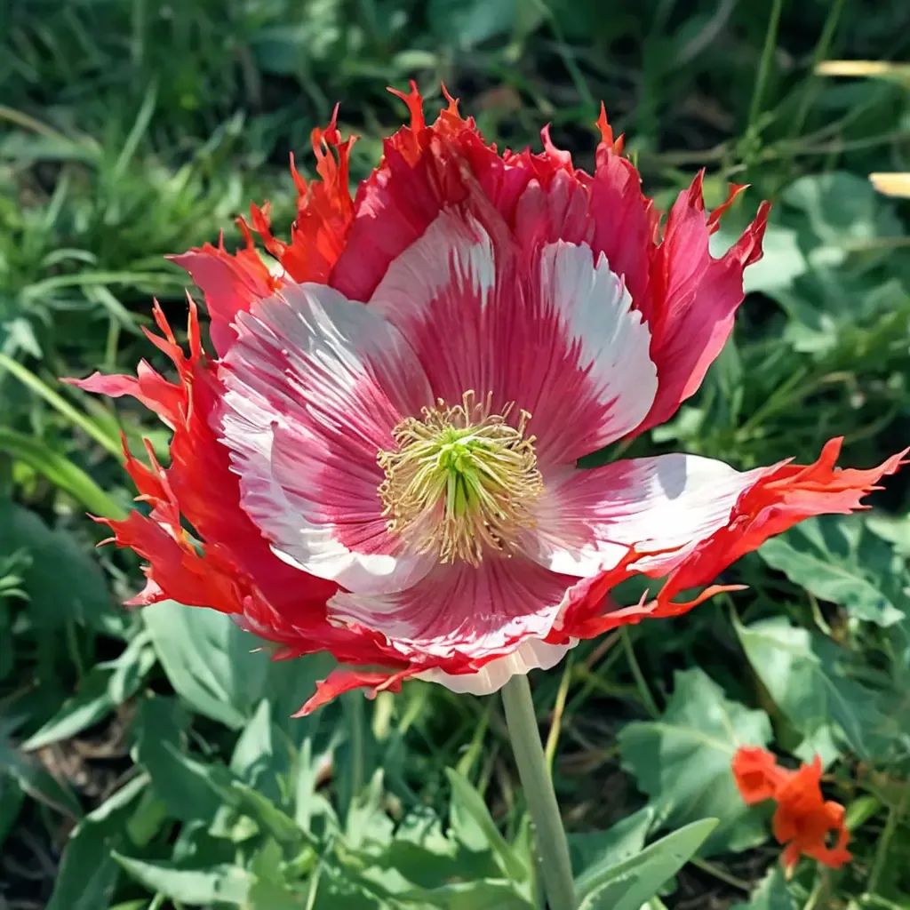 Papaver x hybrida 'Danebrog'