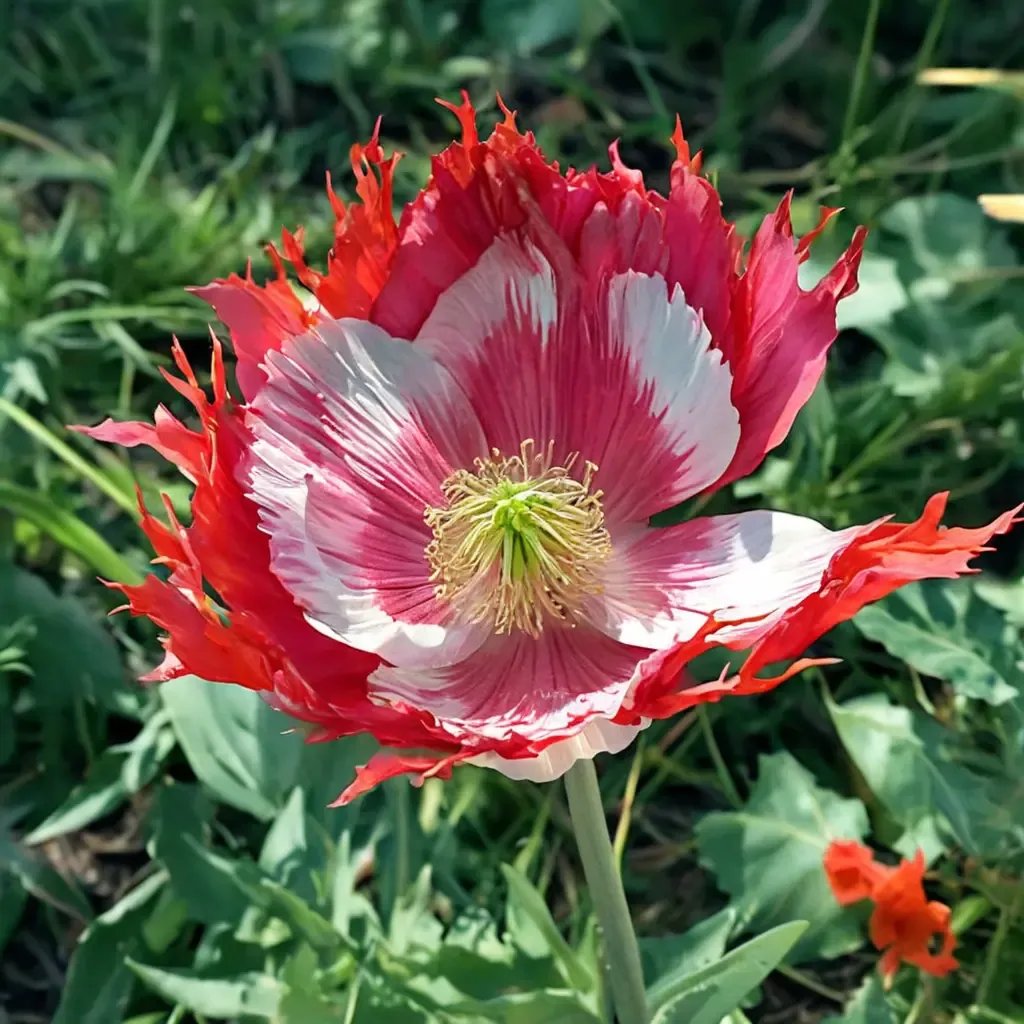 Papaver x hybrida 'Danebrog'