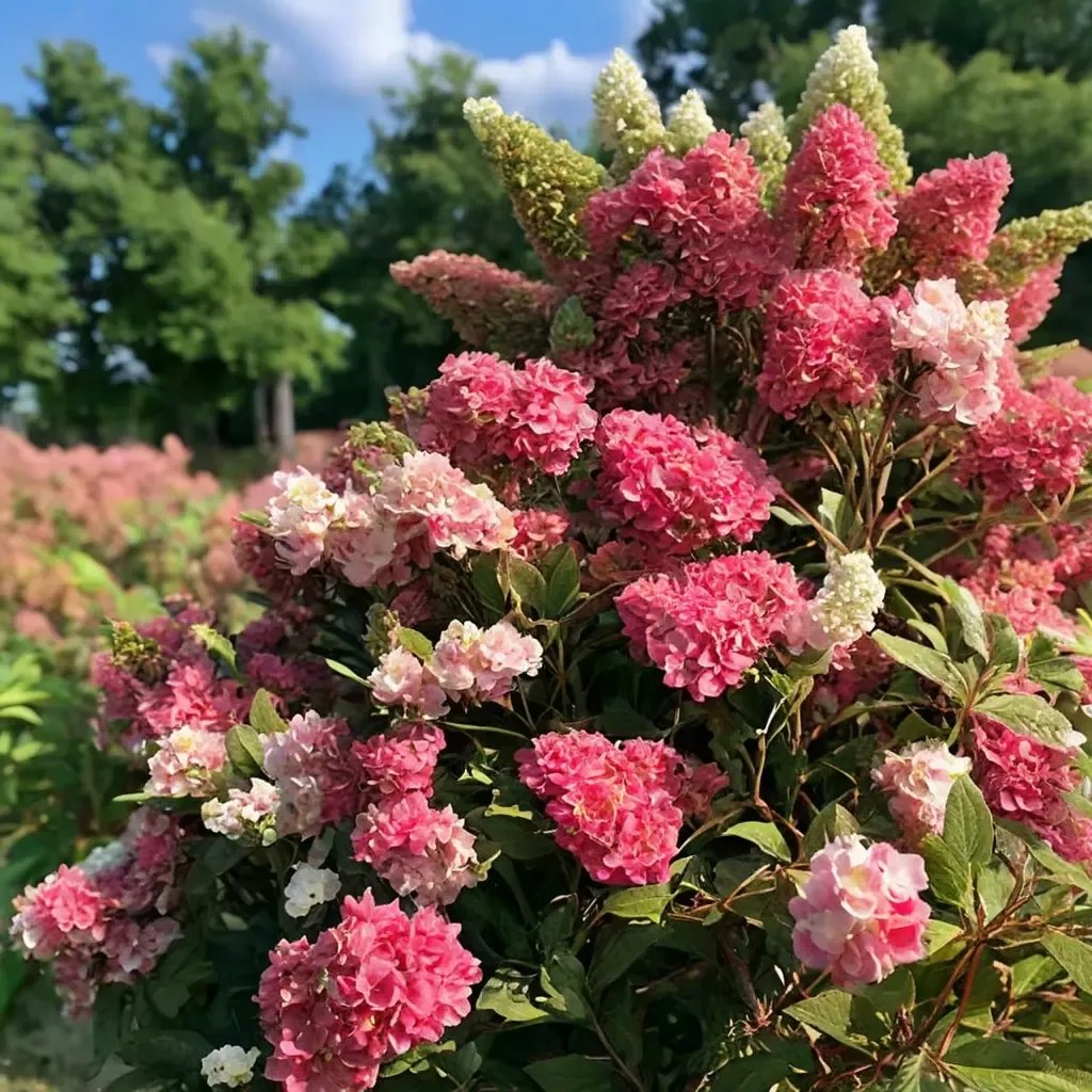 Hydrangea macrophylla 'Berry White'