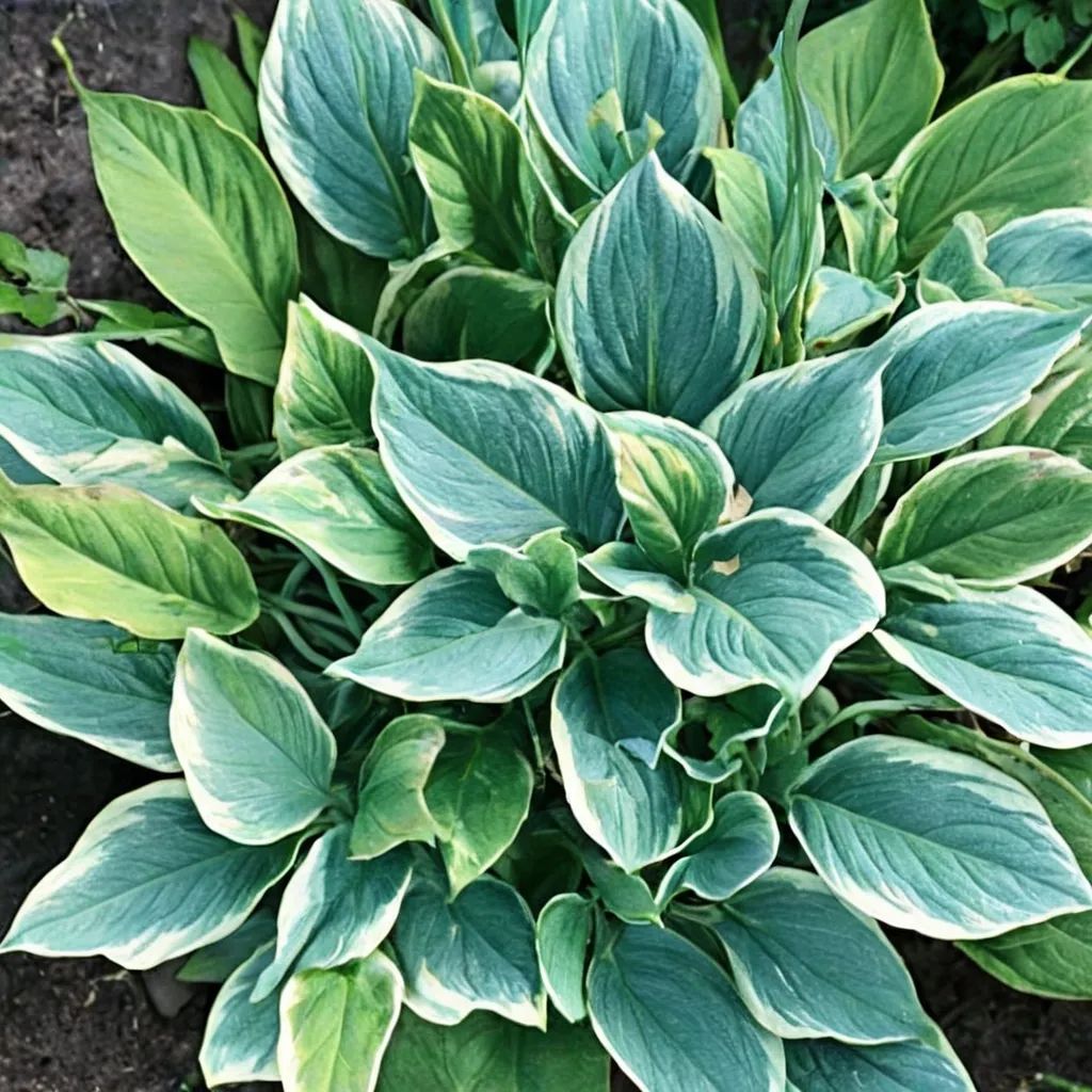 Hosta x hybrida 'Kabuki'