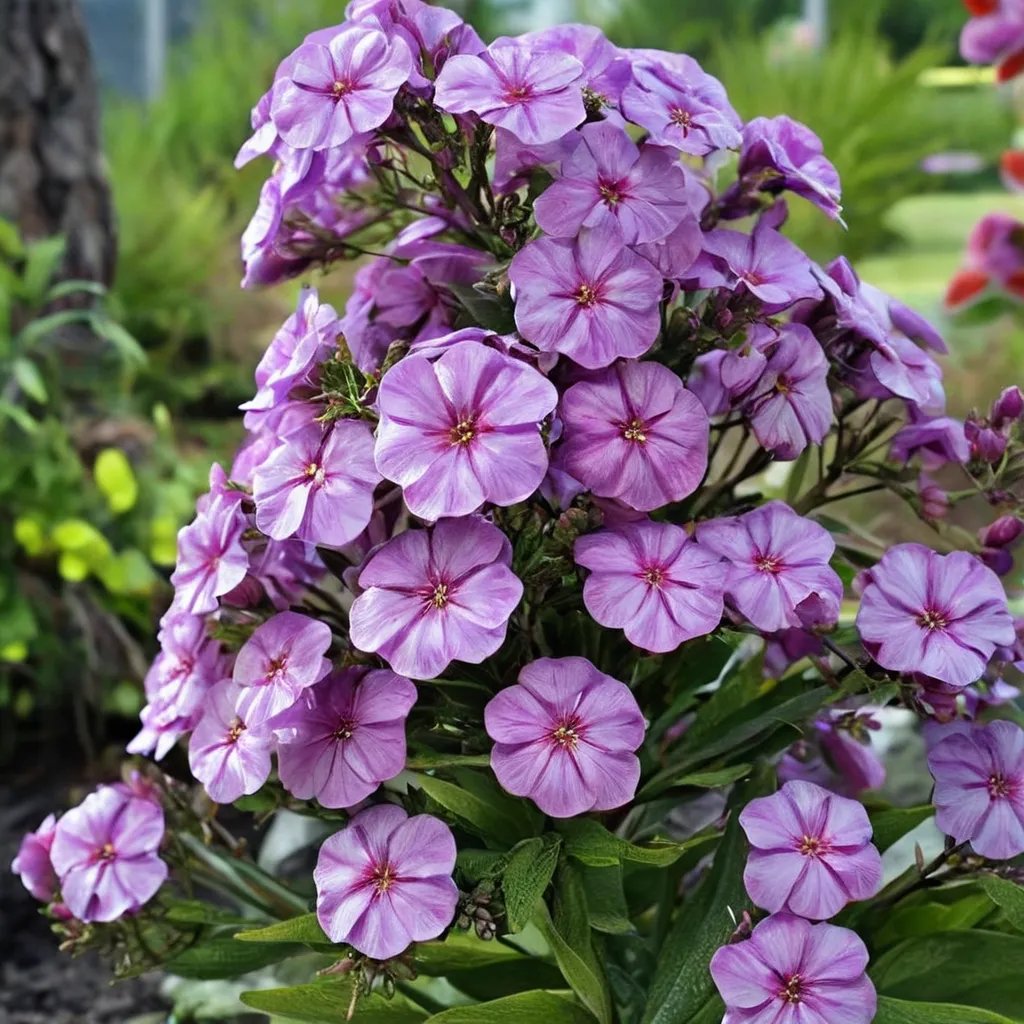 Phlox paniculata 'Pixie Miracle Grace'