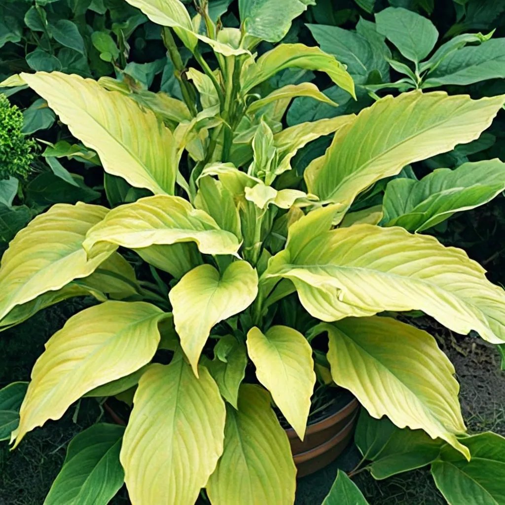 Hosta x hybrida 'Flemish Gold'