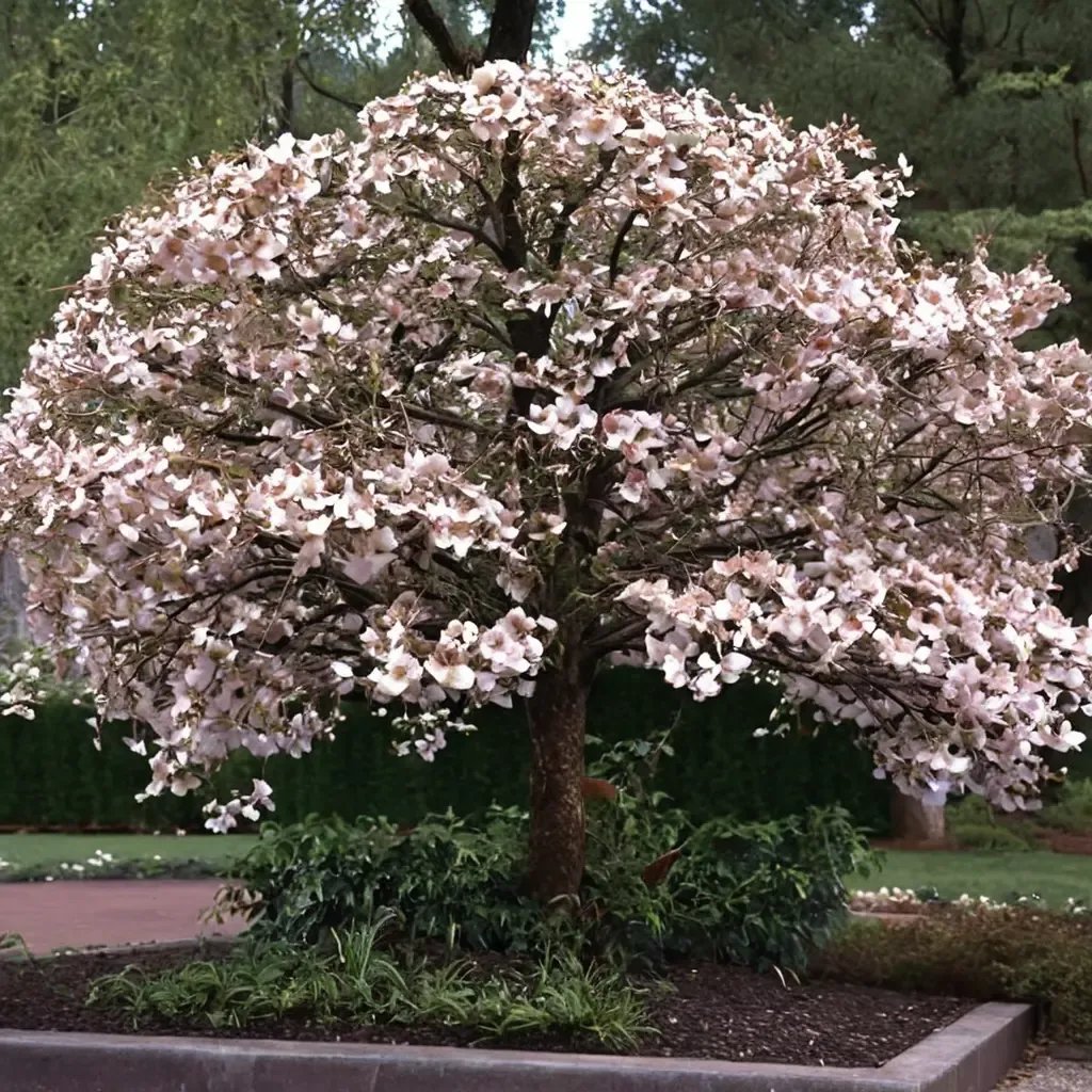 Prunus serrulata 'Shirofugen'