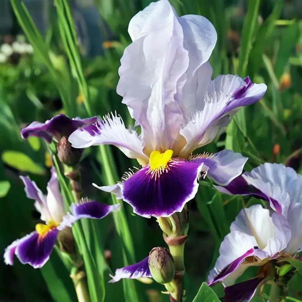 Iris x germanica 'Wabash'