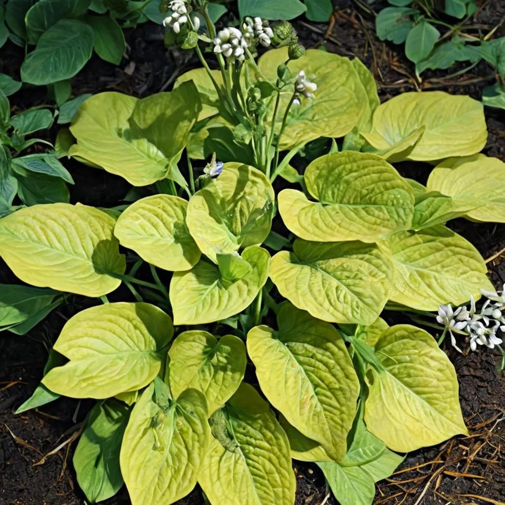 Hosta x hybrida 'Zounds'