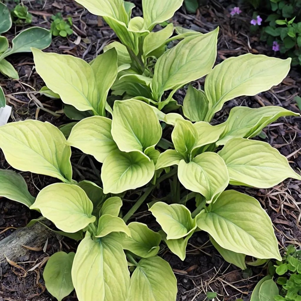 Hosta x hybrida 'Sunny Day'