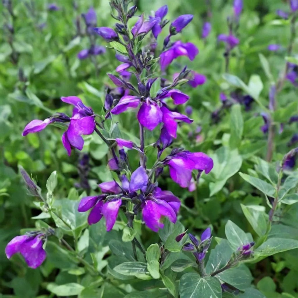 Salvia x hybrida 'Christine Yeo'