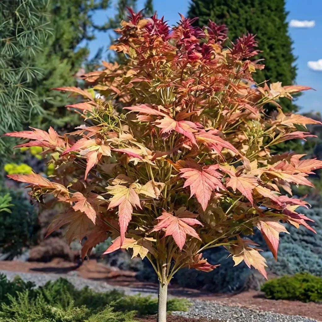 Acer palmatum 'First Flame'